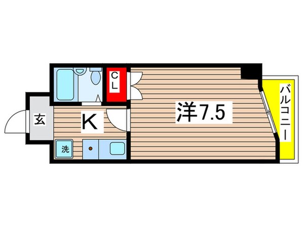 ＯＳ・ＳＫＹマンション御器所の物件間取画像